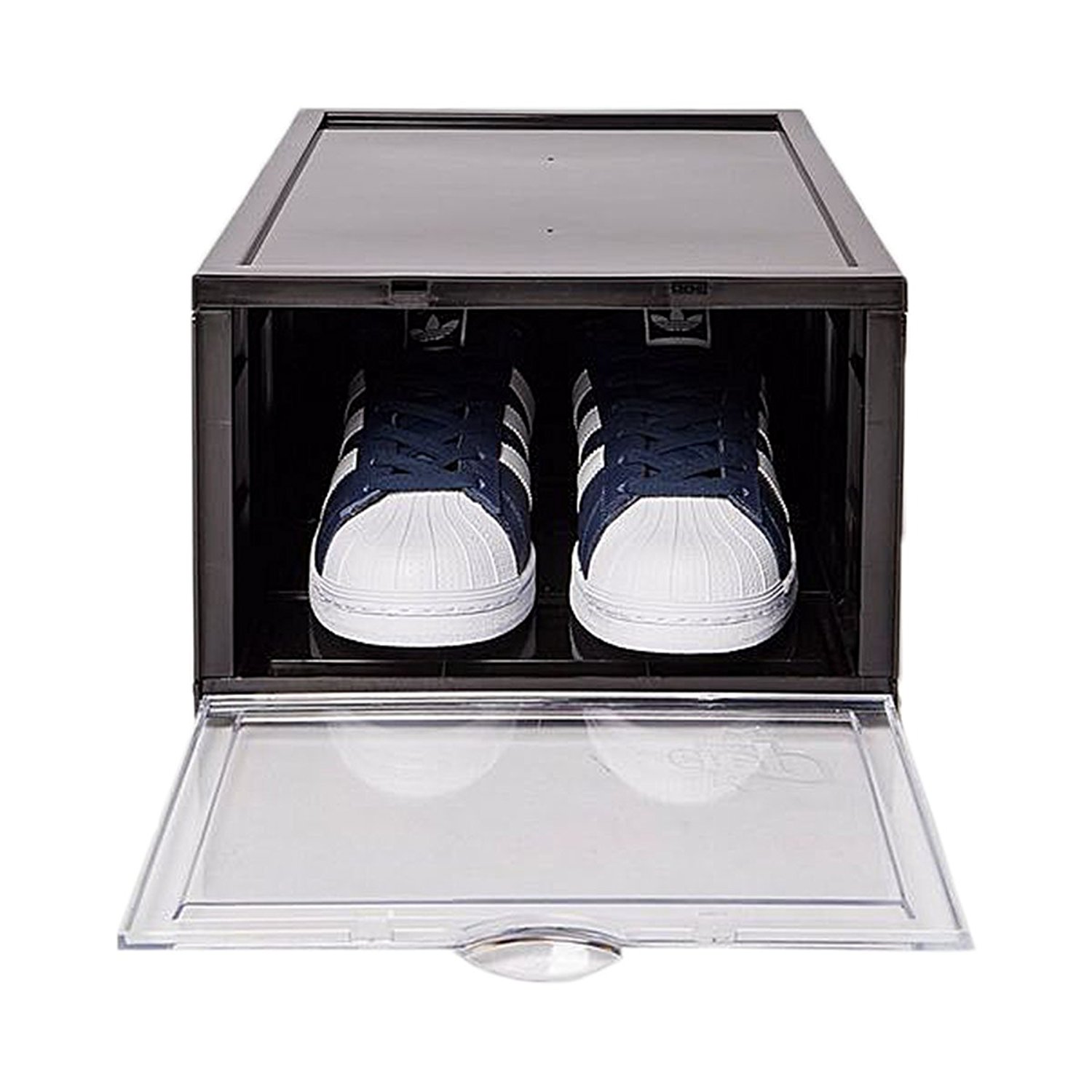 Crep Protect Sneaker Storage Box Black/Clear Unisex Shoe Storage